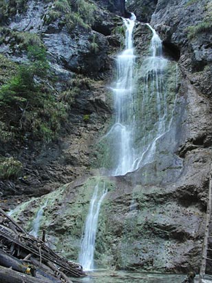 Kyseľ - Obrovský vodopád